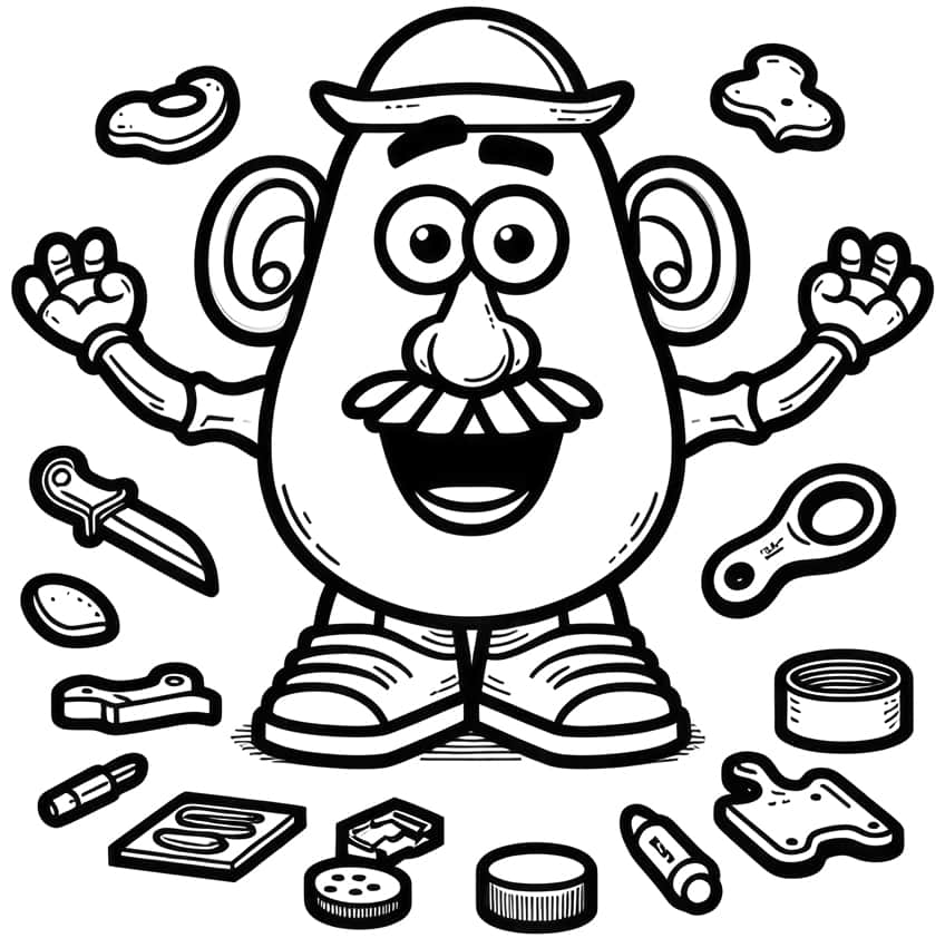 Toy Story coloring page 16