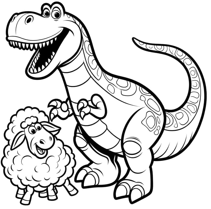 Toy Story coloring page 25