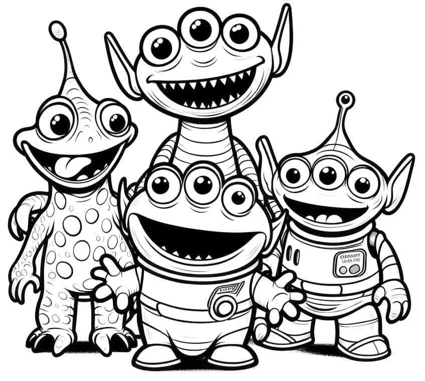 Toy Story coloring page 33