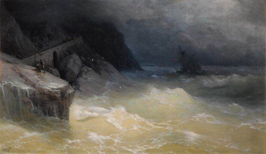 Dark Ivan Aivazovsky Paintings