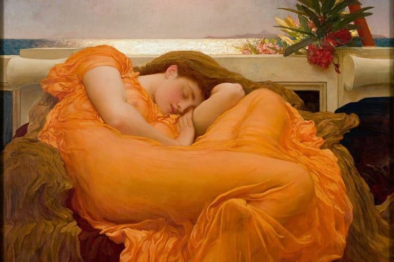 “Flaming June” by Frederic Leighton – A Formal Analysis