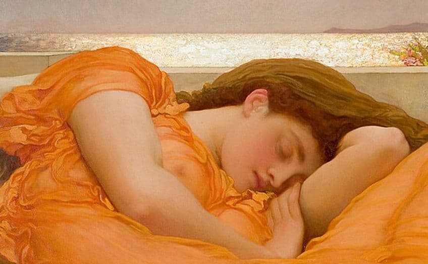 Flaming June by Frederic Leighton Subject