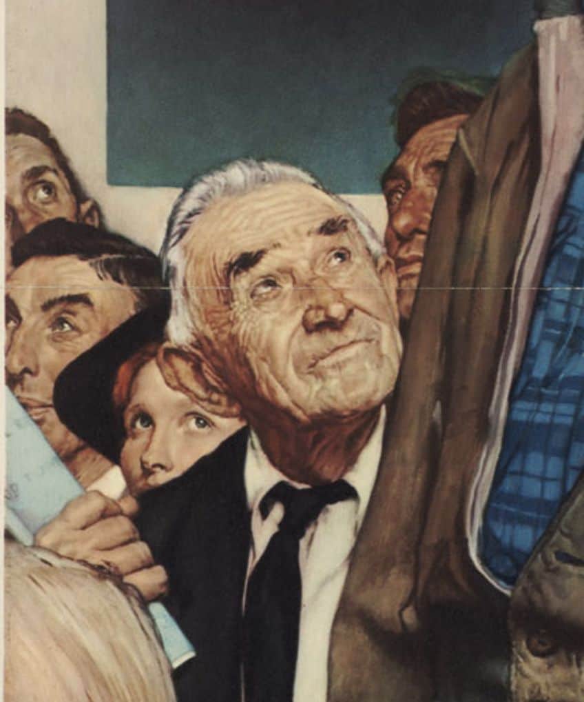 Freedom of Speech by Norman Rockwell Symbolism
