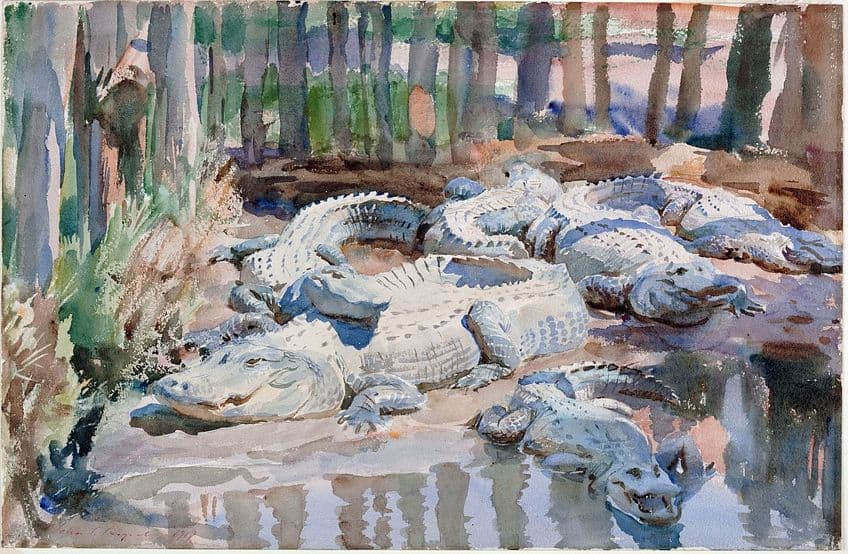 Influential John Singer Sargent Watercolor Paintings