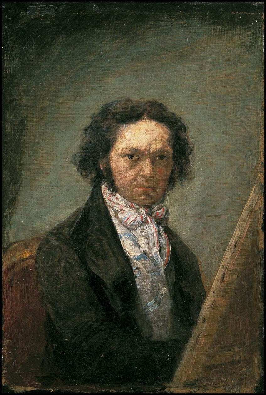 Legacy of The Dog by Francisco Goya
