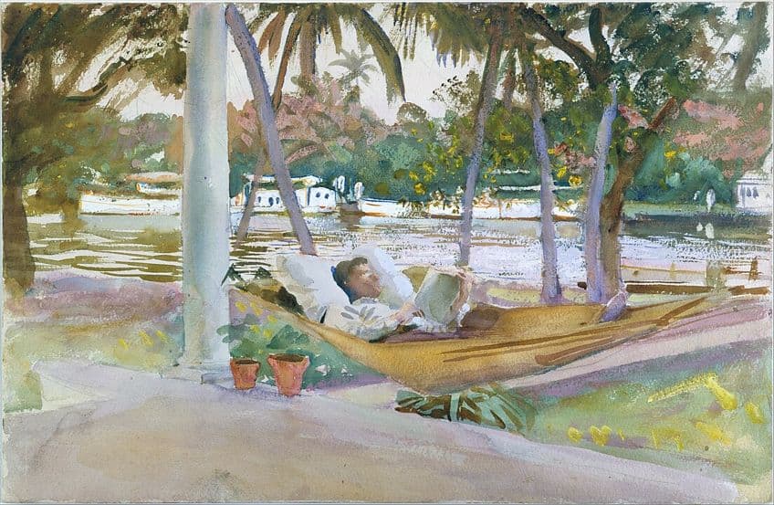 Relaxed John Singer Sargent Watercolor Paintings