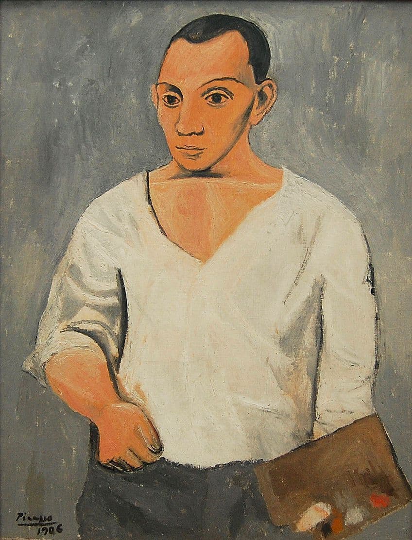 Self Portrait Facing Death by Pablo Picasso Analysis