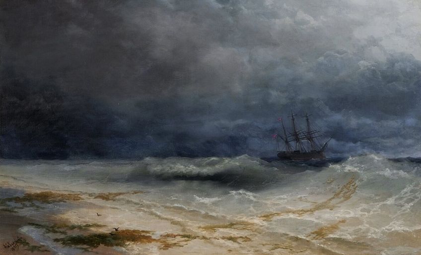 Ship Ivan Aivazovsky Paintings
