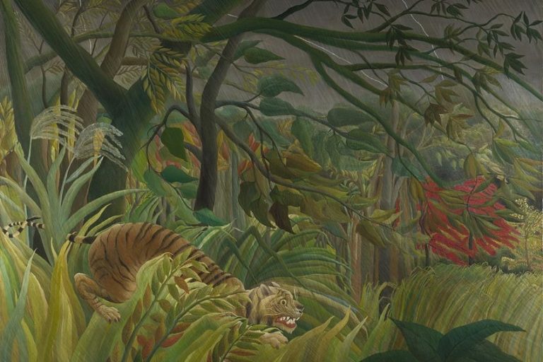 “Tiger in a Tropical Storm” by Henri Rousseau – An Analysis