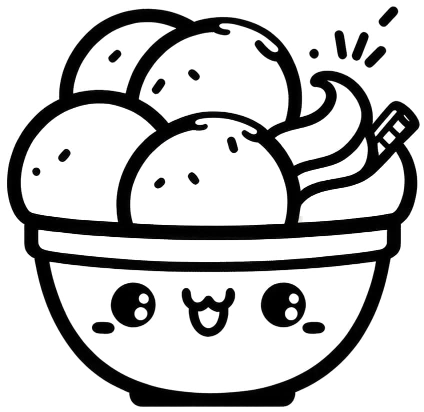 ice cream coloring page 36
