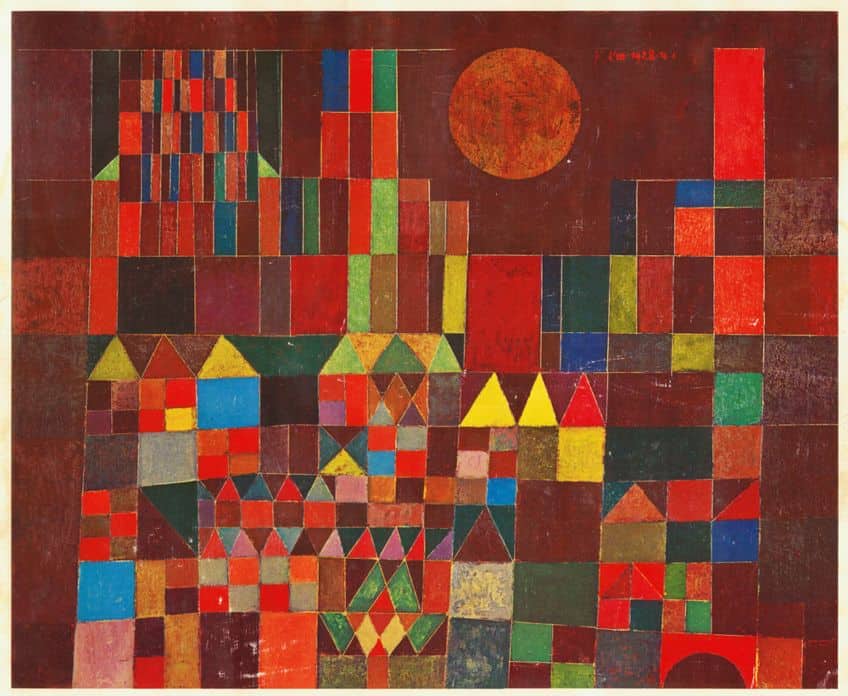 Explore Red Balloon by Paul Klee