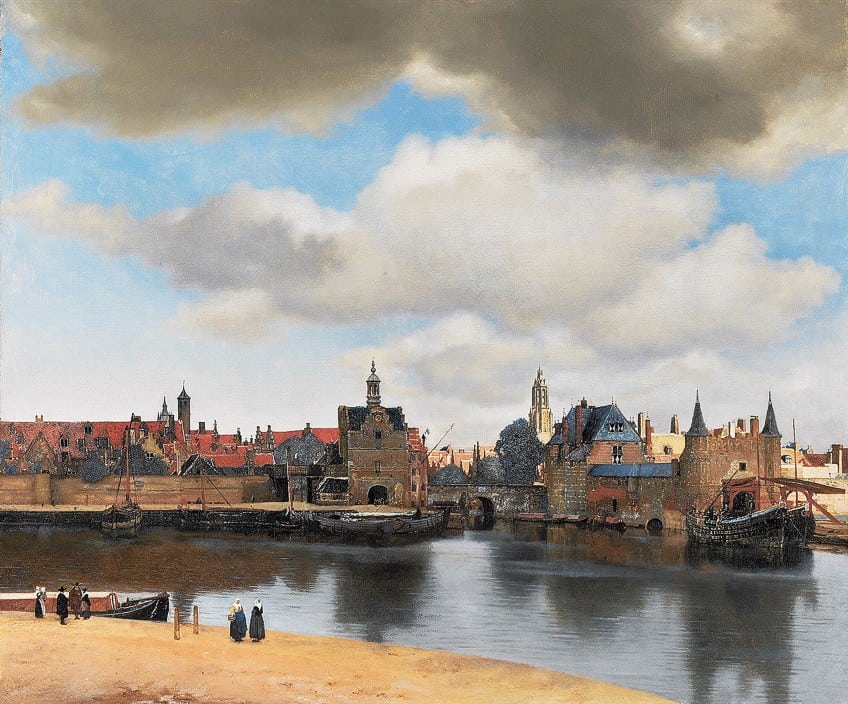 Jan Vermeer Paintings of Landscapes
