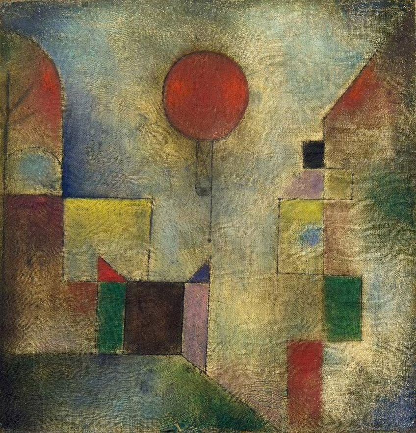 Red Balloon by Paul Klee Analysis