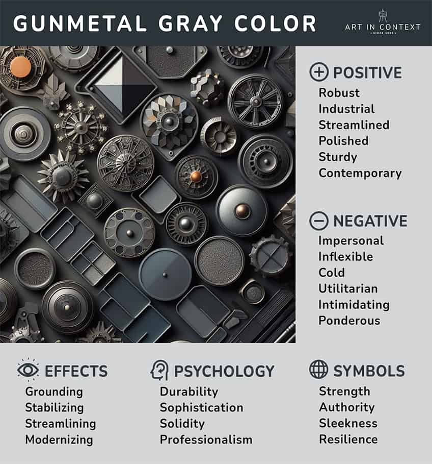 gunmetal gray color meaning