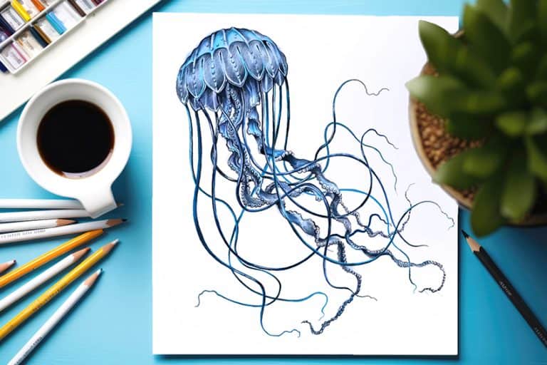 How to Draw a Jellyfish – A Mystical Aquatic Drawing Tutorial