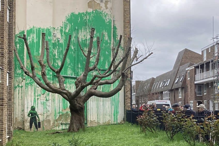 New Banksy Artwork in London Confirmed