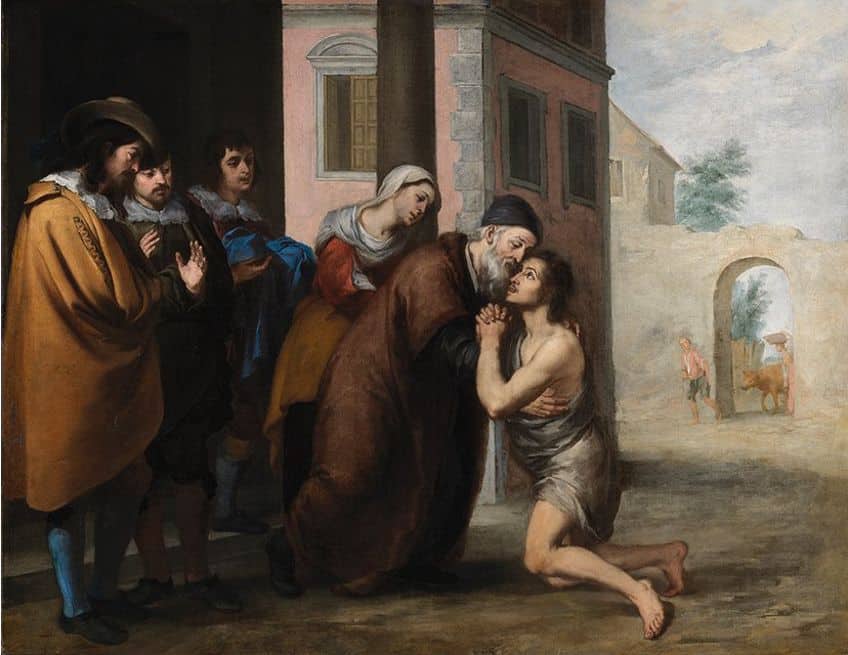 The Return of the Prodigal Son by Rembrandt van Rijn Depictions