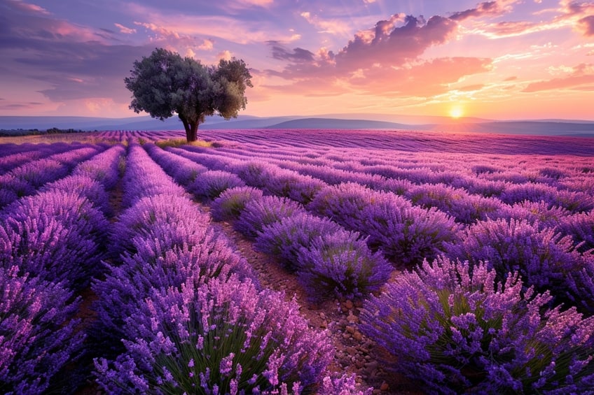 color lavender emotion