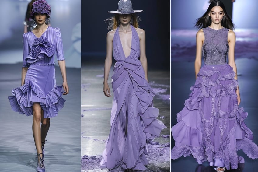 color lavender in fashion