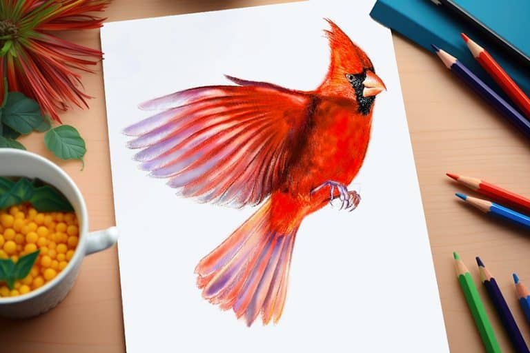 How to Draw a Cardinal – A Realistic Tutorial for Beginners