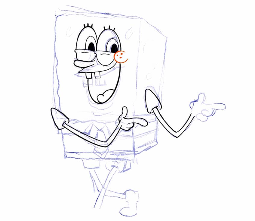 spongebob drawing 12