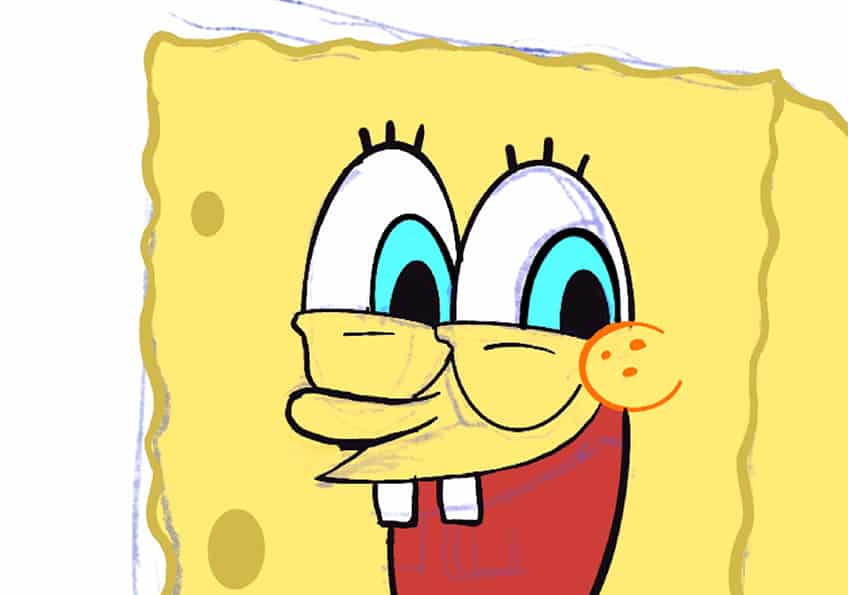 spongebob drawing 15