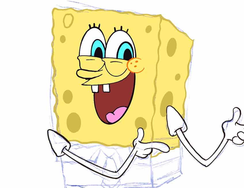 spongebob drawing 16