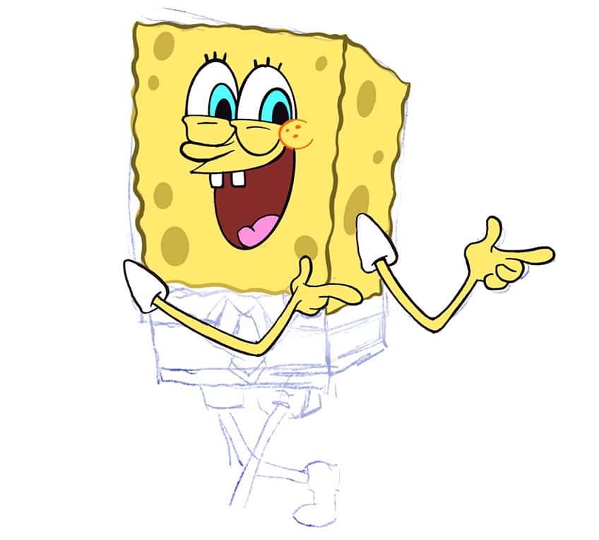 spongebob drawing 18