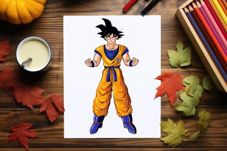 How to Draw Son Goku – An Easy Comic Drawing Tutorial