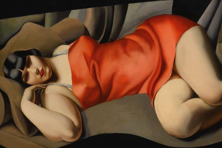 “Nude with Dove” by Tamara Lempicka – A Painting Analysis