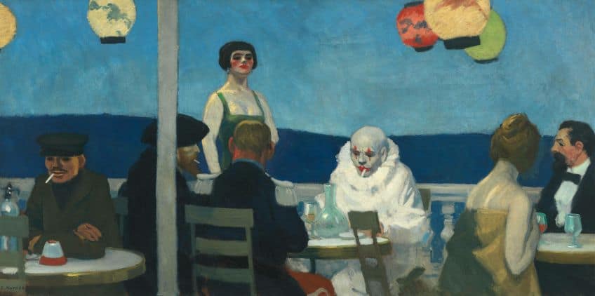 Soir Bleu by Edward Hopper Analysis