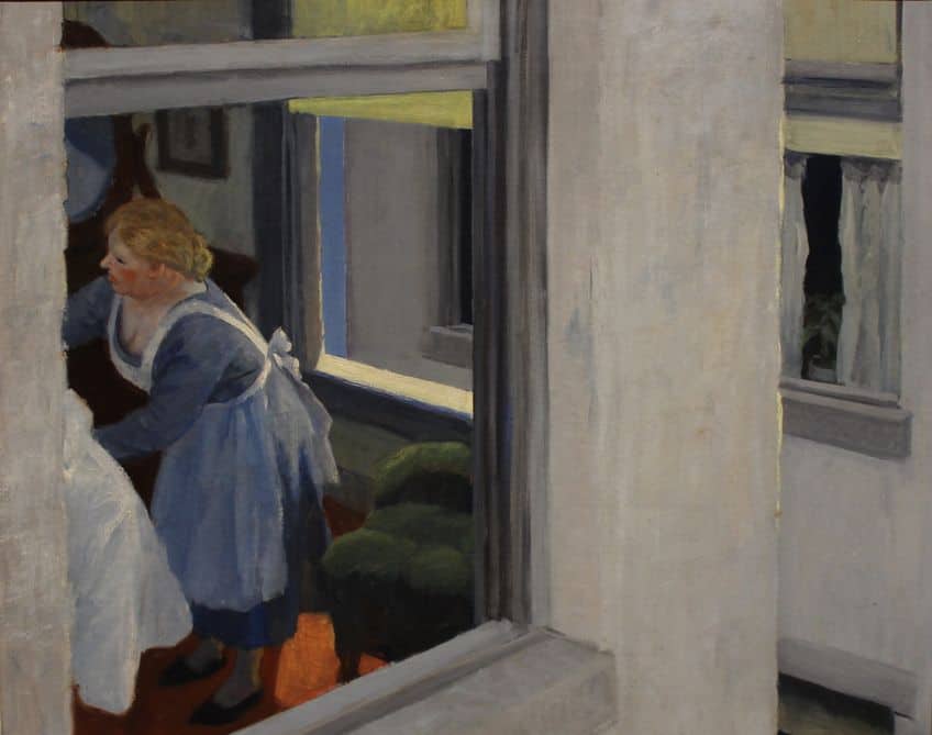 Soir Bleu by Edward Hopper Painting