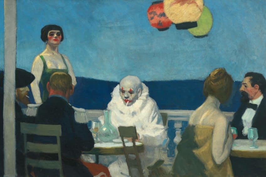 Soir Bleu by Edward Hopper