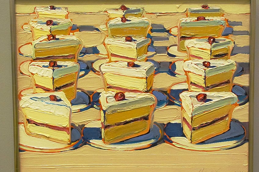 cakes by wayne thiebaud