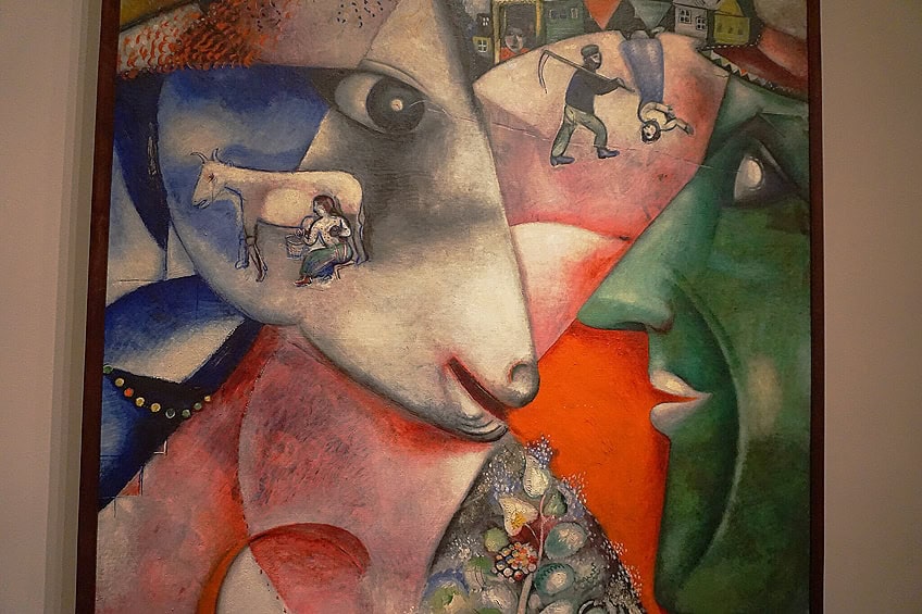i and the village by marc chagall