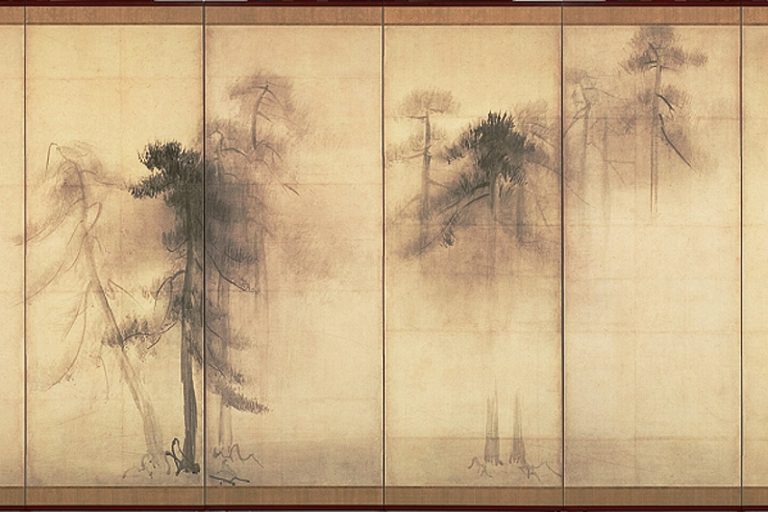 “Pine Trees” by Hasegawa Tōhaku – Art and Nature Intertwined