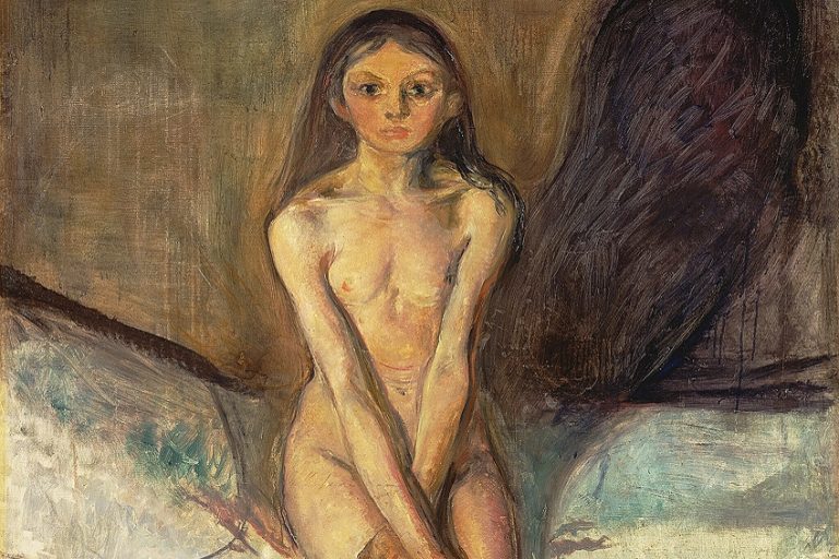 “Puberty” by Edvard Munch – A Study in Adolescence