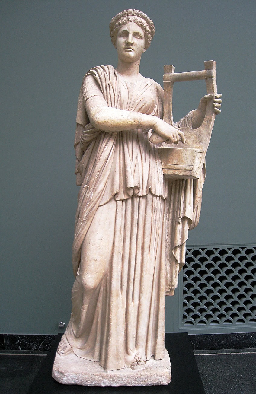significance of muse with a lyre