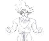 How to Draw Son Goku - An Easy Comic Drawing Tutorial