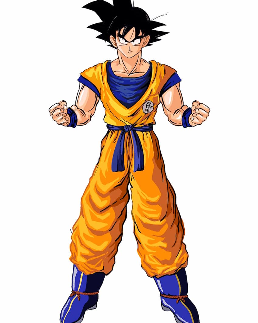 son goku drawing 44