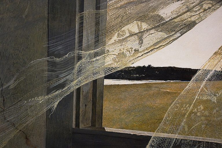 “Wind from the Sea” by Andrew Wyeth – A Breath of Realism