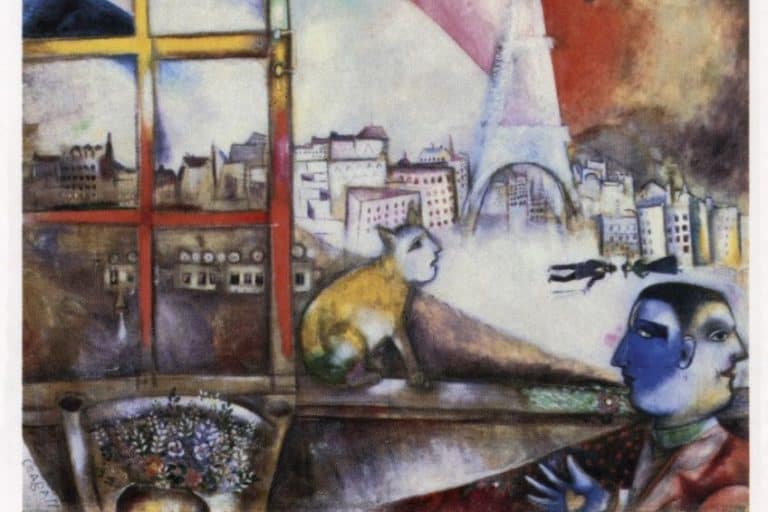 “Paris Through the Window” by Marc Chagall – An Artistic Analysis