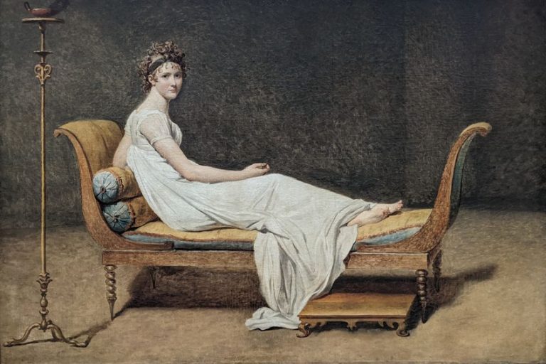 “Portrait of Madame Récamier” by Jacques-Louis David – Analysis
