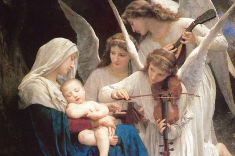 “The Song of the Angels” by William-Adolphe Bouguereau – A Look