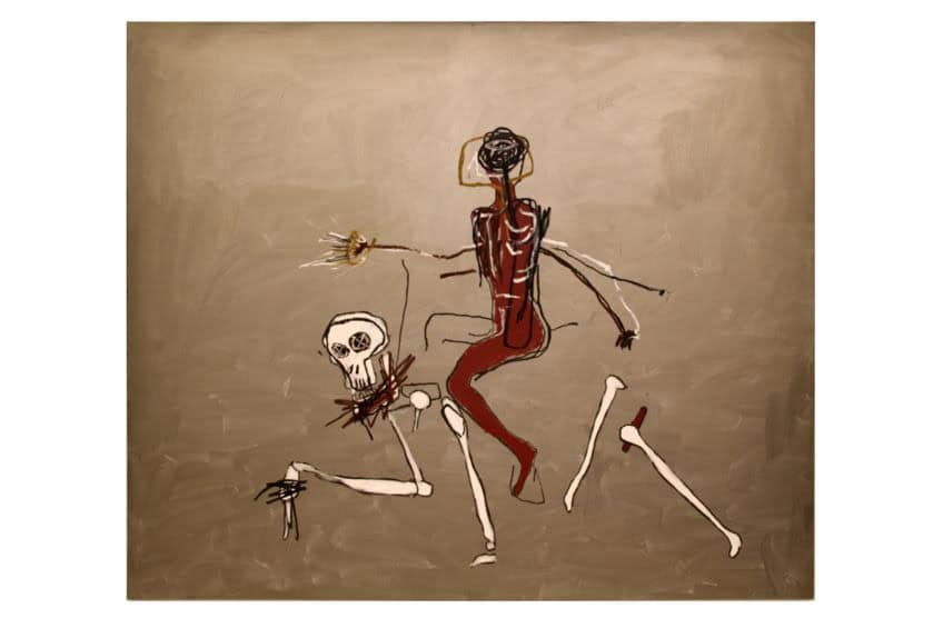 Untitled Skull Painting by Jean-Michel Basquiat Legacy