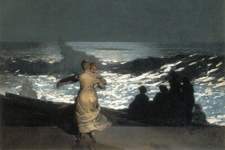 “Summer Night” by Winslow Homer – Nocturnal Bliss