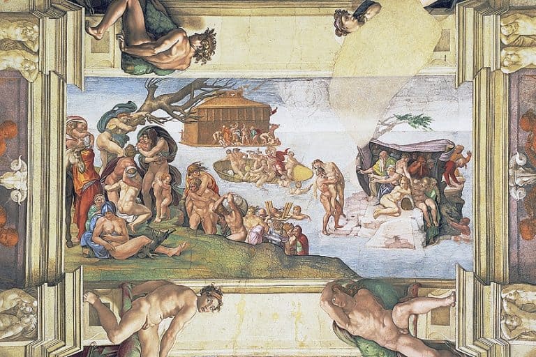 “The Deluge” by Michelangelo – Genesis in Art