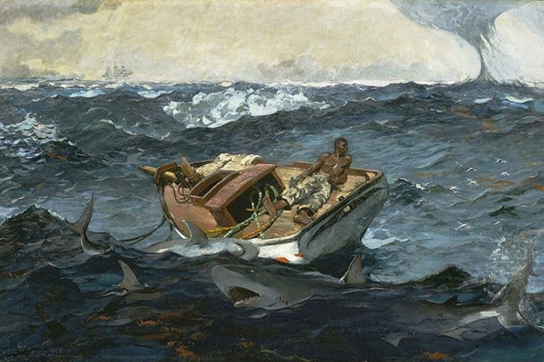 “The Gulf Stream” by Winslow Homer – The Perils of the Sea