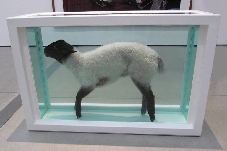 “Away from the Flock” by Damien Hirst – An Artwork Analysis