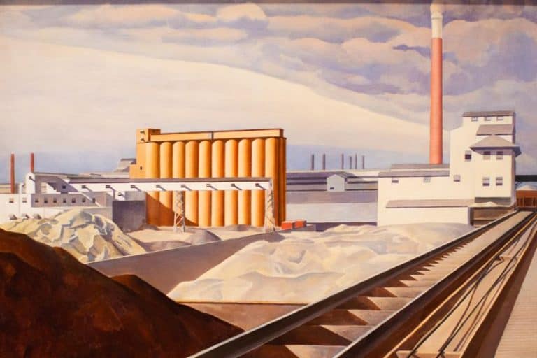 “Classic Landscape” by Charles Sheeler – An In-Depth Analysis